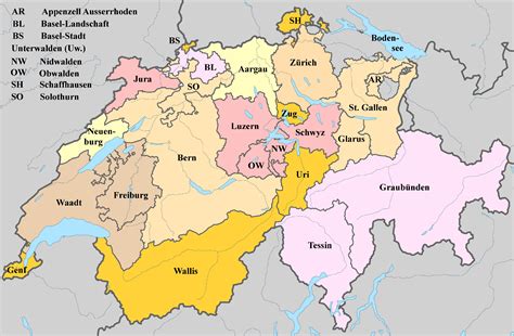 Landesgrenze der Schweiz